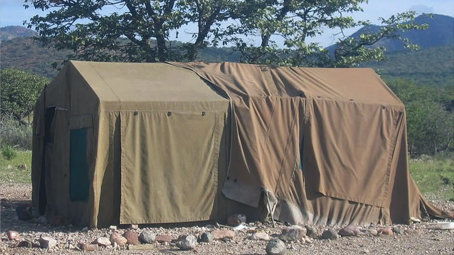 Mobile Schule im Kaokoveld Namibia